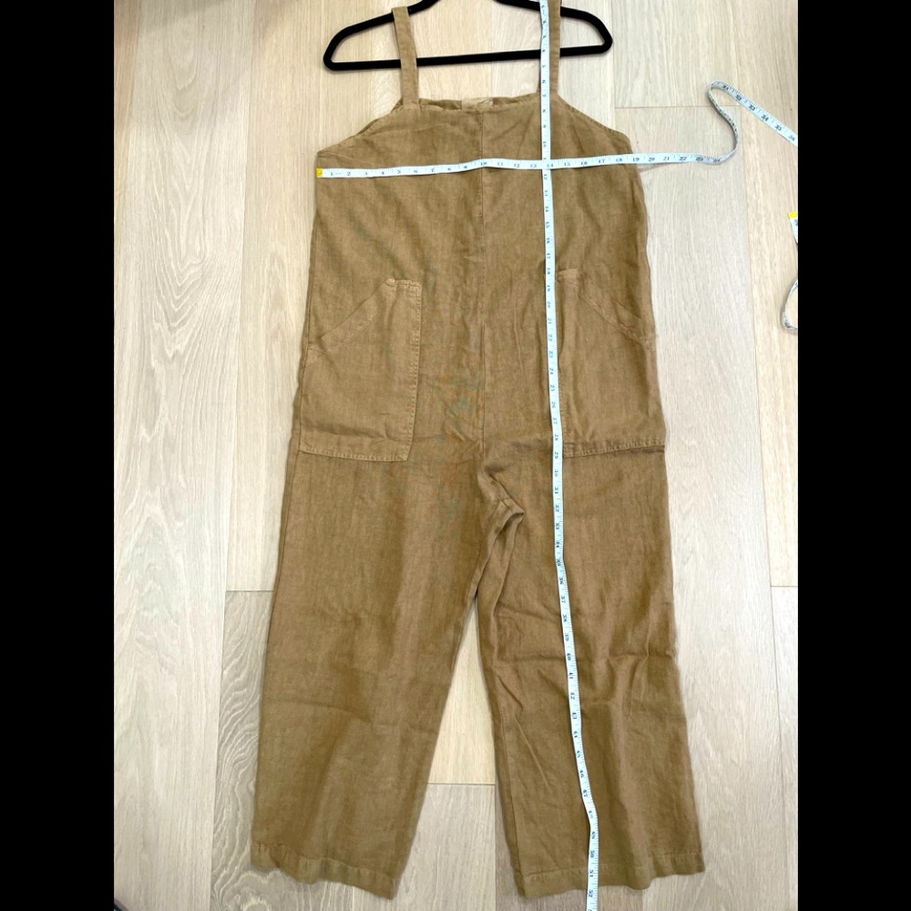 NWT Universal Thread+Utility cropped jumpsuit+Overall+Rust+Sz S & XS - Picture 5 of 7